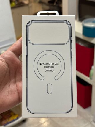 Cover iPhone 17 Pro Max Clear MagSafe