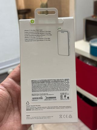 Cover iPhone 17 Pro Max Clear MagSafe