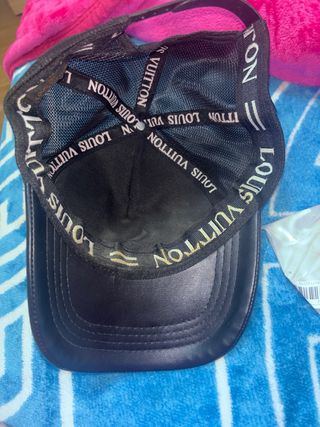 Gorra Louis Vuitton Monogram Negra y Marrón