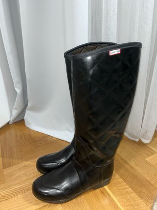 Botas de agua de cuero Hunter