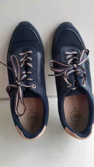 Zapatillas Parfois Mujer Talla 38 Azul/Rosa