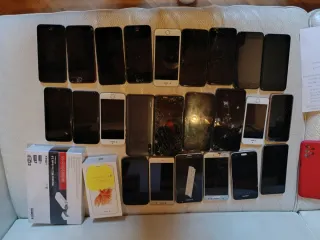 Lotto iPhone Samsung Xiaomi per ricambi