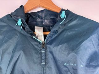 Cortavientos Quechua Azul Ligero