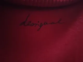 Jersey Desigual Rojo Talla Única