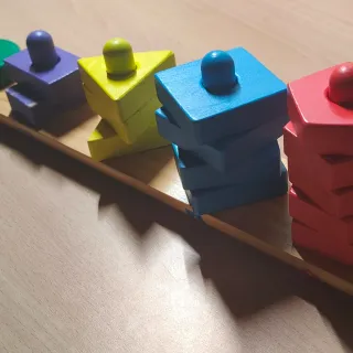 Pack 7 Puzzles Montessori Madera Educativos