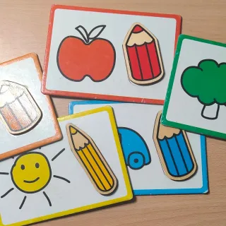 Pack 7 Puzzles Montessori Madera Educativos