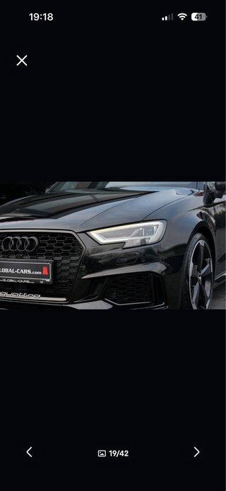 AUDI RS3 2.5 TFSI RS DESIGN MATRIX B&O CARBON 2020