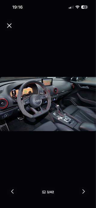 AUDI RS3 2.5 TFSI RS DESIGN MATRIX B&O CARBON 2020