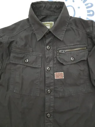 Camisa G-Star Raw Negra Talla S
