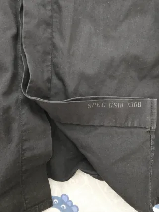 Camisa G-Star Raw Negra Talla S