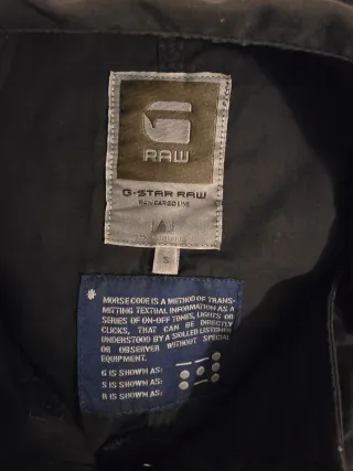 Camisa G-Star Raw Negra Talla S