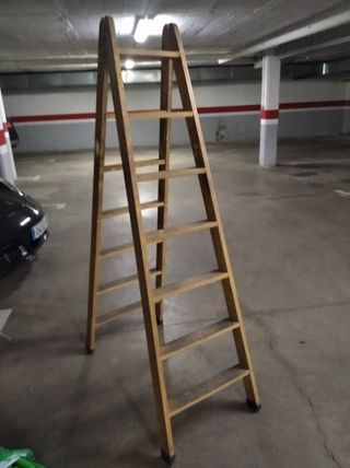 Escalera de pintor madera 7 peldaños