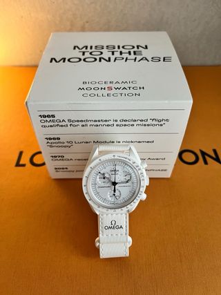 Omega x Swatch Bioceramic Mission to the Moonphase