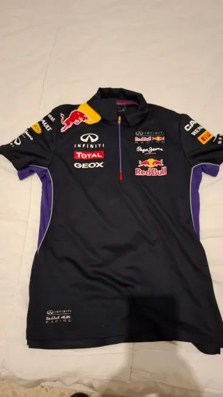 Camiseta Red Bull Racing Pepe Jeans Negra