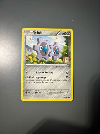 Carta Pokémon Klink Base