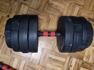 Kit Pesas Mancuernas Barra