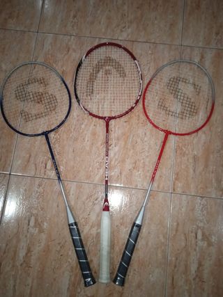 Raquetas de bádminton