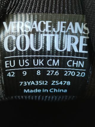 Zapatillas Versace Jeans Couture Talla 42