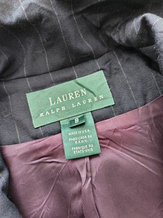 Americana Ralph Lauren Sin talla concreta