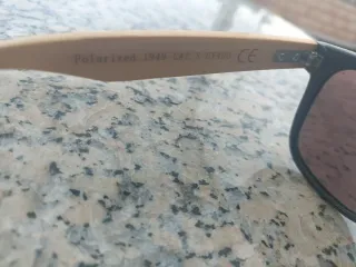 Gafas de sol espejo dorado y polarizadas