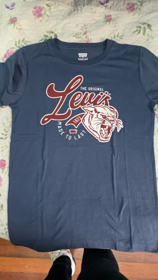 Camisa Levi's Niño Azul talla 12 años