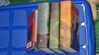 Lote de 6 libros de Harry Potter en Ingles