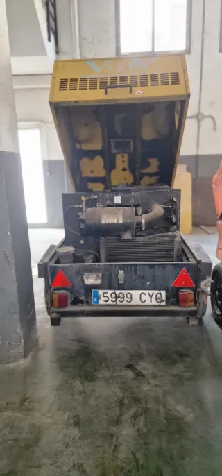 Compresor de aire PT-42 con 2 martillo