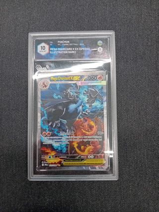 Mega Charizard X EX ITA 2025 POKÉMON GRAAD 10