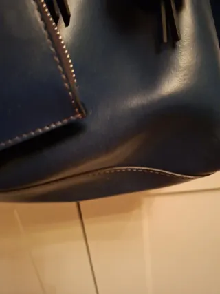 Bolso Piel Gianni Chiarini Azul
