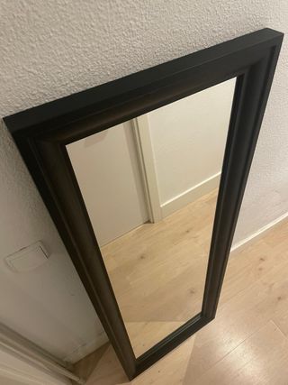 Specchio da terra Ikea TOFTBYN 52x145 cm Nero