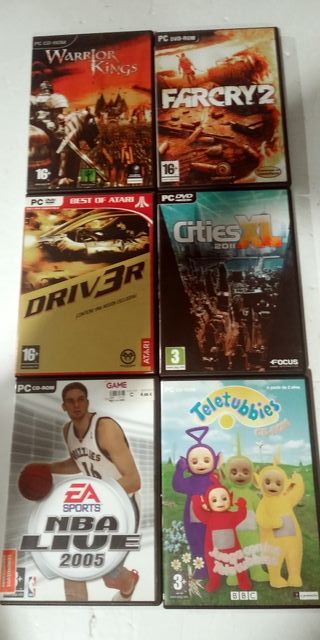 Lote 30 Videojuegos PC