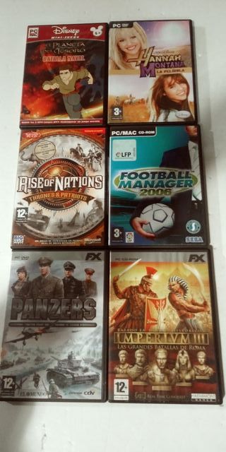 Lote 30 Videojuegos PC