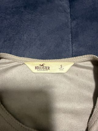 Chaqueta Hollister Beige con Flecos de antes