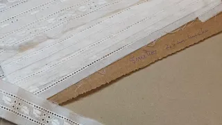 Lote 2 puntillas entredos vintage 5m c/u