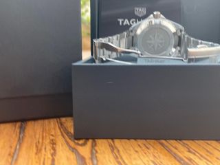 TAG Heuer Aquaracer Reloj Automático Negro Plata