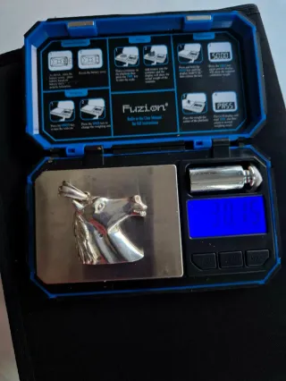 Colgante Plata 925 Cabeza de Caballo