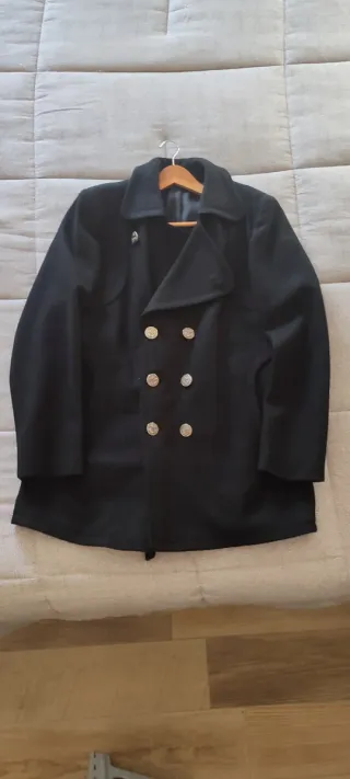 Cappottino da marinaio nero