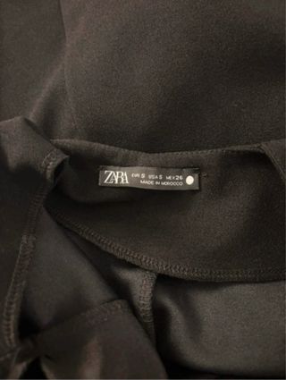 Vestido negro fiesta halter