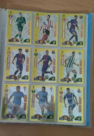 Álbum 100% completado de Adrenalyn 2017-2018