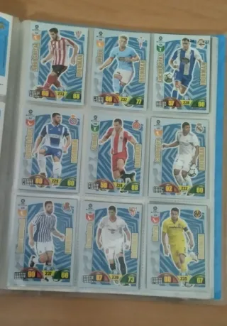 Álbum 100% completado de Adrenalyn 2017-2018