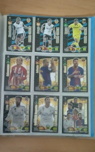 Álbum 100% completado de Adrenalyn 2017-2018