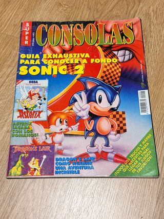 Revista Súper Consolas nº 2 Sonic 2