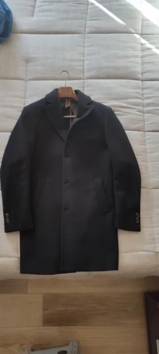 Cappotto nero uomo