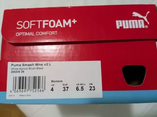 Zapatillas Puma Mujer Blancas y Rosas
