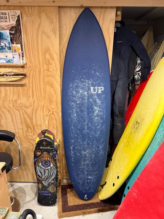 Tabla de surf corchopán azul