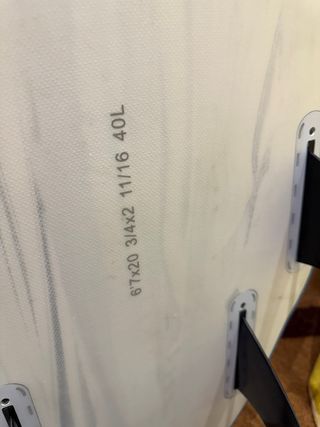 Tabla de surf corchopán azul