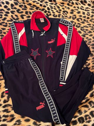 Conjunto completo chándal Puma vintage 90s