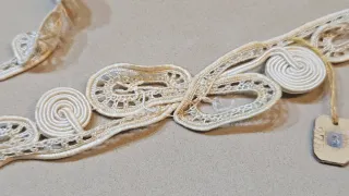 Encaje antiguo Francia 1900 manualidades