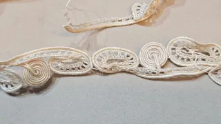 Encaje antiguo Francia 1900 manualidades