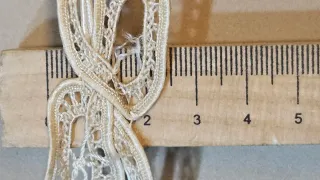 Encaje antiguo Francia 1900 manualidades